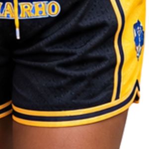 <b>Black</b> Embroidered Basketball Shorts Lightweight Breathable Athletic Mesh Sports Shorts Comfortable Training Wear Custom - Product Image 6