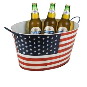 Elegante Enfriador de Bebidas de Acero Inoxidable, Cubitera para Vino, Cerveza, para el Hogar, Bar, Fiestas, Picnic al Aire Libre y Celebraciones - Product Image 1