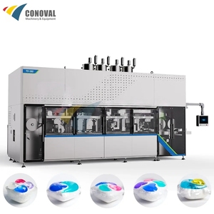<span class=keywords><strong>Meilleur</strong></span> prix, utilisation facile, machine d'emballage de dosettes de lessive double couche et de dosettes de <span class=keywords><strong>lave</strong></span>-<span class=keywords><strong>vaisselle</strong></span> 3D, emballage en film PVA soluble dans l'eau - Product Image 1
