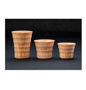 Vasos de Madera para Beber con Logotipo Personalizado de Japón, Juego de Vasos de Whisky Creativos y Únicos para Restaurante - Product Image 1