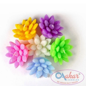 Vela Flotante Aakar AF 301 Lotus, Vela Decorativa Texturizada para el Hogar, Bodas y Spa - Product Image 4