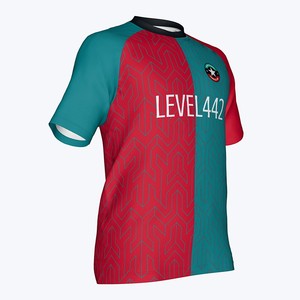 Fabricant OEM chinois, impression personnalisée, design personnalisé, ensemble de maillots de football de futsal pour jeunes hommes 7v7 3v3, uniforme en sublimation intégrale - Product Image 3