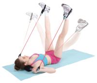 ALLWINWIN GYS06 Gym Stick - Tube de résistance en mousse, barre de Pilates, entraînement de yoga