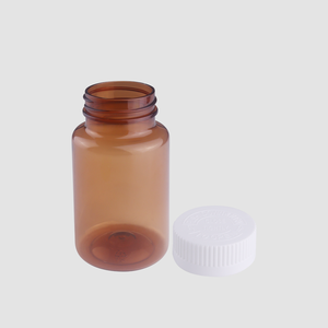 JK Packaging Solutions ผู้ผลิตเวียดนาม M0273 ขวดพลาสติก PET บีบได้ สีน้ำตาล/กาแฟ/ใส สำหรับบรรจุยาเม็ด - Product Image 4