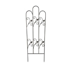 Nouveau treillis de jardin en fer forgé fait main, tendance, parfait pour les jardins de ferme et le support vertical des plantes, taille et forme personnalisables - Product Image 1