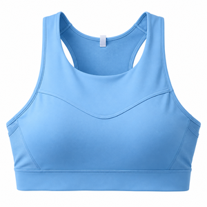 Women’s Seamless Sports <b>Bra</b> High Support Stretch Workout <b>Bra</b> Moisture Wicking Gym Fitness Yoga Activewear Custom Private Label - Product Image 1