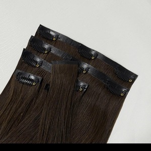 Extensiones de Cabello Vietnamita con Clip, Directo de Fábrica, 100% Cabello Humano, Cutícula Alineada, Cabello Virgen Sin Enredos, Precio al por Mayor - Product Image 5