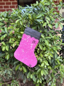Metallic Leather Christmas Stocking New Arrival For Family Christmas Tree <b>Fireplace</b> Hanging and Party Decoration Gift Bag - Product Image 5