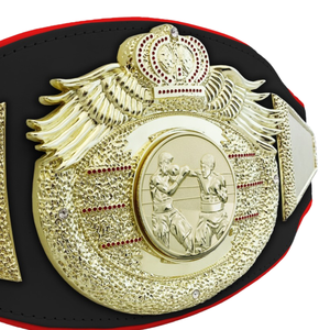 เข็มขัดแชมป์ทองคำสุดหรูพร้อมปีกและมงกุฎ เข็มขัดแชมป์มวยระดับพรีเมียม รุ่นสะสม - Product Image 3