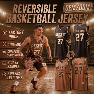 Maillot de basket-ball réversible personnalisé pour équipe et club, sublimé, pour entraînement, maillot de basket-ball pour jeunes, uniforme de basket-ball - Product Image 4