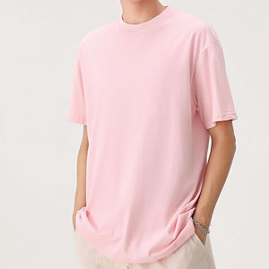 T-shirt personnalisé pour homme, coupe classique, polyester/coton, col rond, streetwear décontracté, séchage rapide, personnalisable, 100% coton - Product Image 3