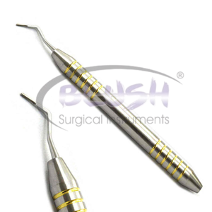 Set4 Stainless Steel Periodontal Manual Dental Periodontal Ligament Atraumatic Extraction Kit Reusable Class I By <b>Blush</b> Surgical - Product Image 2