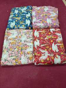 Tela de Algodón con Estampado Animal, Diseño de Grulla, para Confección de Ropa y Decoración del Hogar, Venta al Por Mayor - Product Image 4