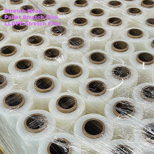 Manufacturer Customized PE Winding Film 50cm Wide Pallet Packaging Stretch Film Jumbo PE Protective Packing Film Roll - Product Image 3