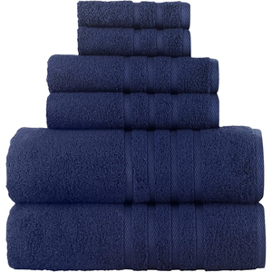 Serviettes en coton personnalisées, douces et absorbantes, pour salle de bain, hôtel, spa, salle de sport, fabricant OEM ODM, étiquette privée. - Product Image 4