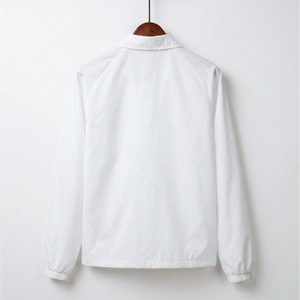 Veste bomber coupe-vent en nylon à manches longues pour hommes, broderie personnalisée étoile de Pâques, vente en gros, mode féminine et masculine - Product Image 4