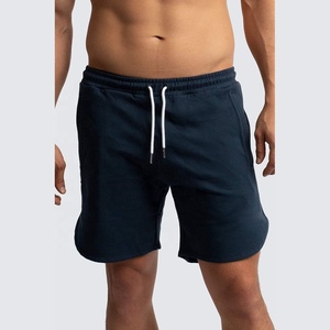 Pantalones cortos de entrenamiento de verano para hombre de alta calidad precio barato al por mayor patrón sólido directo del fabricante - Product Image 1