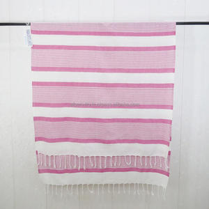 Luxury Pink Hammam Peshtemal Turkish Fouta <b>Towel</b> Lightweight Cotton Quick Dry Hotel Bulk Export Fouta <b>Beach</b> Bath <b>Towel</b> - Product Image 4