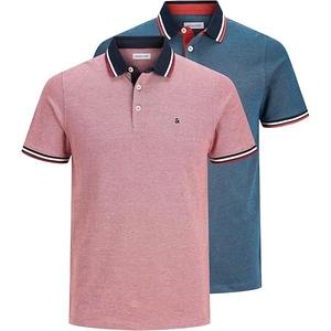 Polo pour homme en mélange de coton et de polyester lavé - Product Image 2