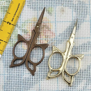 Ciseaux artisanaux en forme de papillon, fournitures et accessoires de couture, ciseaux pour point de croix, très belle poignée en alliage de zinc - Product Image 4