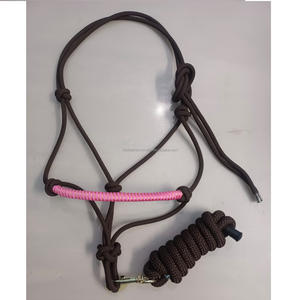 Licol de cheval à selle anglaise réglable plomb Durable PP équipement de pointe de corde personnalisé fort licou d'équitation - Product Image 2