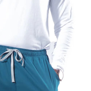 เสื้อชั้นในพยาบาลชาย แขนยาว ไซส์ใหญ่ สีฟ้า สำหรับบุคลากรทางการแพทย์ - Product Image 5