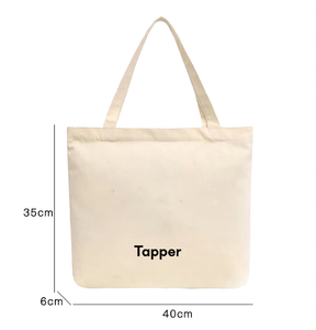 Bolsas de Mano Personalizadas al por Mayor de Lona de Algodón Orgánico Reciclable con Asa para el Hombro, Bolsas de Compras Promocionales Reutilizables con Logotipo Impreso - Product Image 1