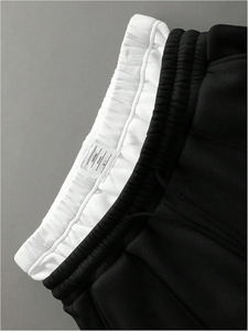 2026 High Street Men's Anti-Wrinkle Baggy Wide Leg Sweatpants Elastic Waist Workout Gym Jogger Trousers Streetwear Waterproof - Product Image 5