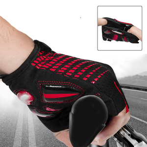 Gants de cyclisme personnalisés à demi-doigts, fabrication OEM sous marque privée, paume rembourrée, approvisionnement en gros pour les détaillants mondiaux de vélos - Product Image 6