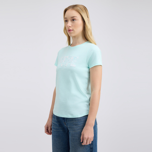 Camiseta Casual de Verano para Mujer, Cuello Redondo, Mezcla de Lino y Algodón, Fresca y Transpirable, Bordado Plano, Manga Corta - Product Image 3