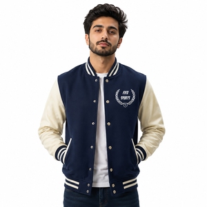 Chaqueta Varsity al por Mayor, Colección Premium Estilo Letterman con Materiales de Calidad, Construcción Cómoda, Personalización de Marca - Product Image 1
