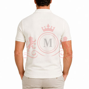 Best Selling White Polo Shirt <b>Classic</b> Comfort Lightweight Breathable Fabric Short Sleeve Smart Casual Everyday Clothing - Product Image 2