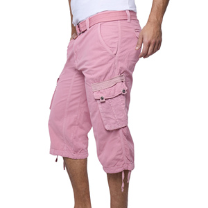 Pantacourt Homme Séchage Rapide 100% Coton Coupe Ample Taille Mi-Haute Confortable Respirant Longueur Genou Facile à Porter - Product Image 2
