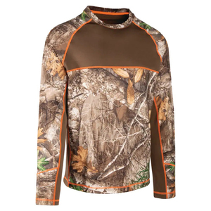 Chemise de chasse athlétique respirante en polyester avec logo personnalisé pour la chasse aux oiseaux, vêtements tactiques de chasse en plein air - Product Image 5