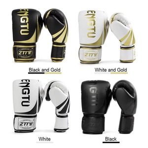 Professional Factory Price OEM ODM Sports Gloves PU Leather Custom Logo Boxing Training Gloves - Product Image 4