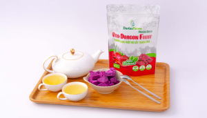 Darlac ฟาร์มผลไม้ผงมังกรแดงตากแห้งมีรสชาติหวานส่งจำนวนมากจากเวียดนามไปยังสหรัฐสหราชอาณาจักรยุโรปเอเชีย - Product Image 6