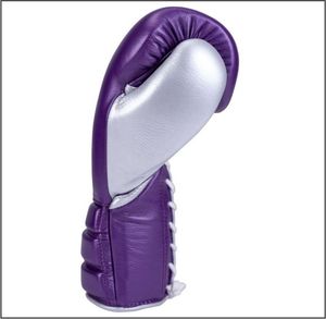 Phenom Boxing Metallic Purple/silver Lace Sparring <b>Gloves</b> New Design Customize Logo Special SG-202 Boxing <b>Gloves</b> for Training - Product Image 6