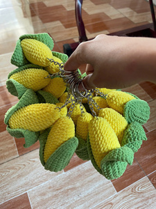 Frutas de ganchillo de alta calidad, personalizadas a pedido de Vietnam, tamaño personalizable, caja/OEM - Product Image 5