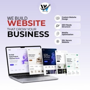 Servicios de Diseño de Sitios Web Empresariales Web Tech en Stock para el Crecimiento Empresarial, Optimización Móvil SEO y Seguridad SSL - Product Image 1