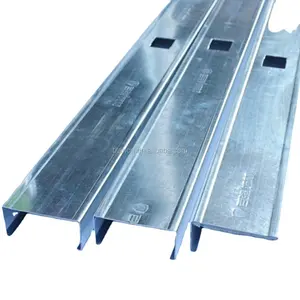 Drywall Gypsum Board Metal U Shaped Galvanized Steel Profile