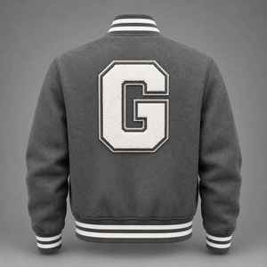 Veste universitaire pour homme, automne, logo personnalisé, manches longues, veste de baseball, veste de letterman, OEM, vente en gros - Product Image 6