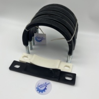 Collier de serrage en U de haute qualité pour pompe à béton - Ensemble complet avec boulons et écrous pour fixation rapide
