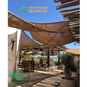 Premium Handcrafted Coir <b>Shade</b> Sail – Organic Sun Protection for Resort & Garden Landscapes - Product Image 3
