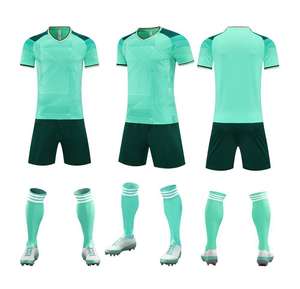 Ventes en gros de maillots de football de haute qualité, ensemble complet, uniformes de football tendance pour équipe, maillot de football à séchage rapide - Product Image 3