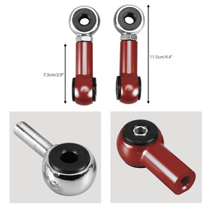 BEVINSEE Kit de enlace de barra estabilizadora trasera 80mm 100mm ajustable para BMW E46 3 Series <span class=keywords><strong>316i</strong></span> 318i 320i 323i 325i 328i 330i 1999-2005 <span class=keywords><strong>2006</strong></span> - Product Image 2