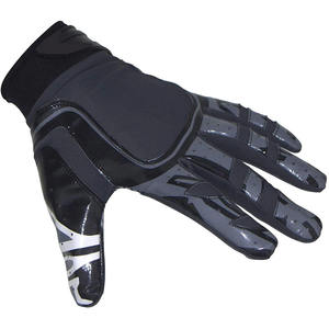 Guantes Deportivos Negros y Blancos para Exteriores con Palma Antideslizante, Estilo Clásico para Equipamiento de Fútbol - Product Image 6