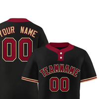 Desain Terbaru Jersey Baseball Gaya Baru Untuk Dewasa Kualitas Premium Jersey Baseball Warna Solid Untuk Dijual Online