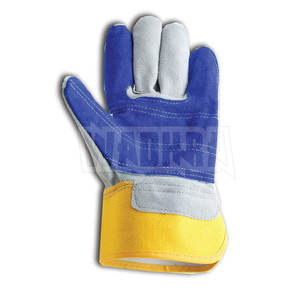Guantes de Trabajo Industriales con Diseño de Múltiples Bolsillos y Correa de Muñeca Segura, Revestimiento Resistente en la Palma para Tareas Pesadas - Product Image 5