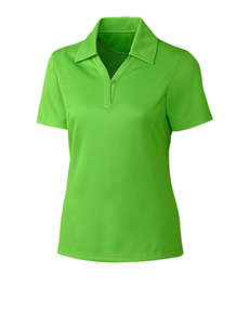 Polo personnalisé pour femme, nouvelle collection, manches courtes, 100% polyester, logo et couleur personnalisés. - Product Image 5