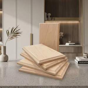 แผงหน้าลิ้นชักไม้แบบโมเดิร์น (รูปทรงสี่เหลี่ยมผืนผ้า/สี่เหลี่ยมจัตุรัส) สำหรับเฟอร์นิเจอร์ห้องครัว ห้องนั่งเล่น และโรงแรม - Product Image 1